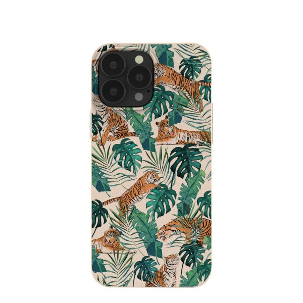 Seashell Jungle Tigers iPhone 13 Pro Max Case on Sale