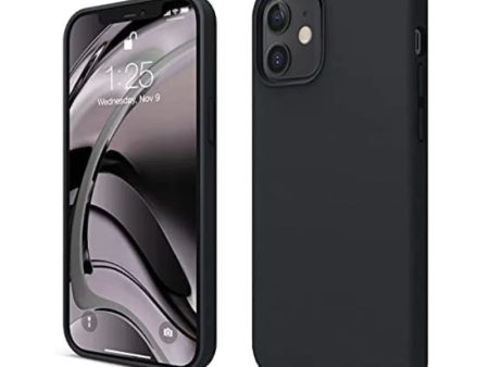 Case iPhone 12 Black Hot on Sale