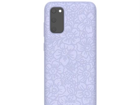 Lavender Flowerbed Samsung Galaxy S20 Case Online Sale