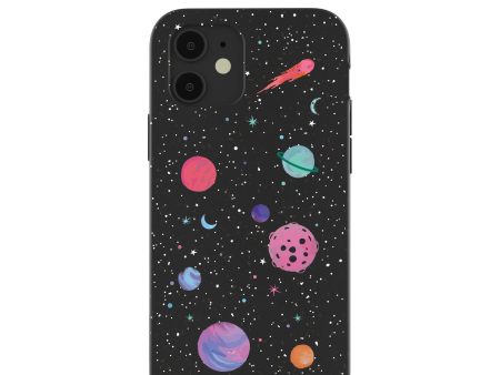 Black Cosmos iPhone 12  iPhone 12 Pro Case Sale