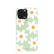 Sage Green Daisy iPhone 13 Pro Max Case For Cheap