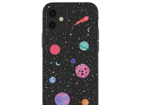 Black Cosmos iPhone 12 Mini Case Online now