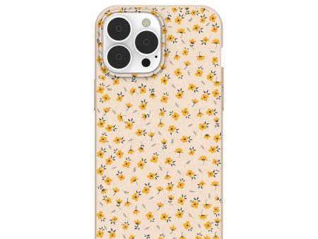 Seashell Little Yellow Flowers iPhone 13 Pro Max Case Online now