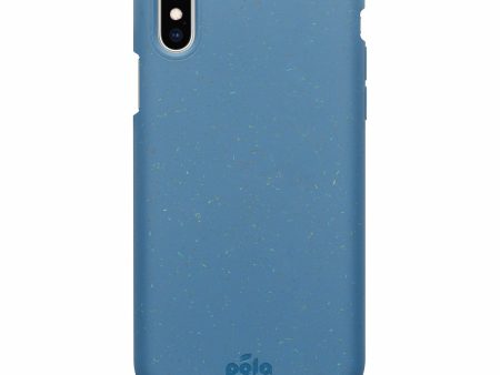 PELA Eco iPhone Case XS Blue Online now